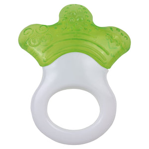 Nuluv Silicone Tri Top Shape water filled Food-Grade Teether for baby - Pacifiers, Teethers & Rattles