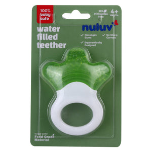 Nuluv Silicone Tri Top Shape water filled Food-Grade Teether for baby - Pacifiers, Teethers & Rattles