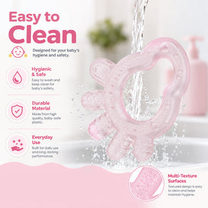 Nuluv Silicone water filled Food-Grade Teether for baby - Foot Shape Pacifiers, Teethers & Rattles
