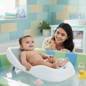 Nuluv Soft Baby Bather with Head & Back Support - Baby Bather