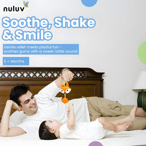 Nuluv Soft Toys Fox Teether - NU - I - 0021