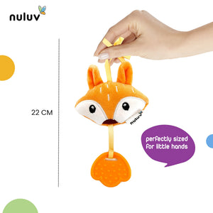 Nuluv Soft Toys Fox Teether - NU - I - 0021