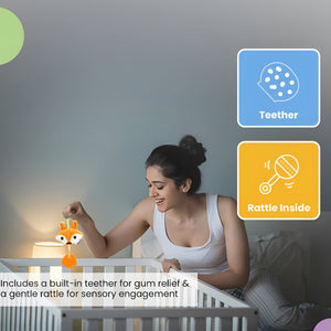 Nuluv Soft Toys Fox Teether - NU - I - 0021