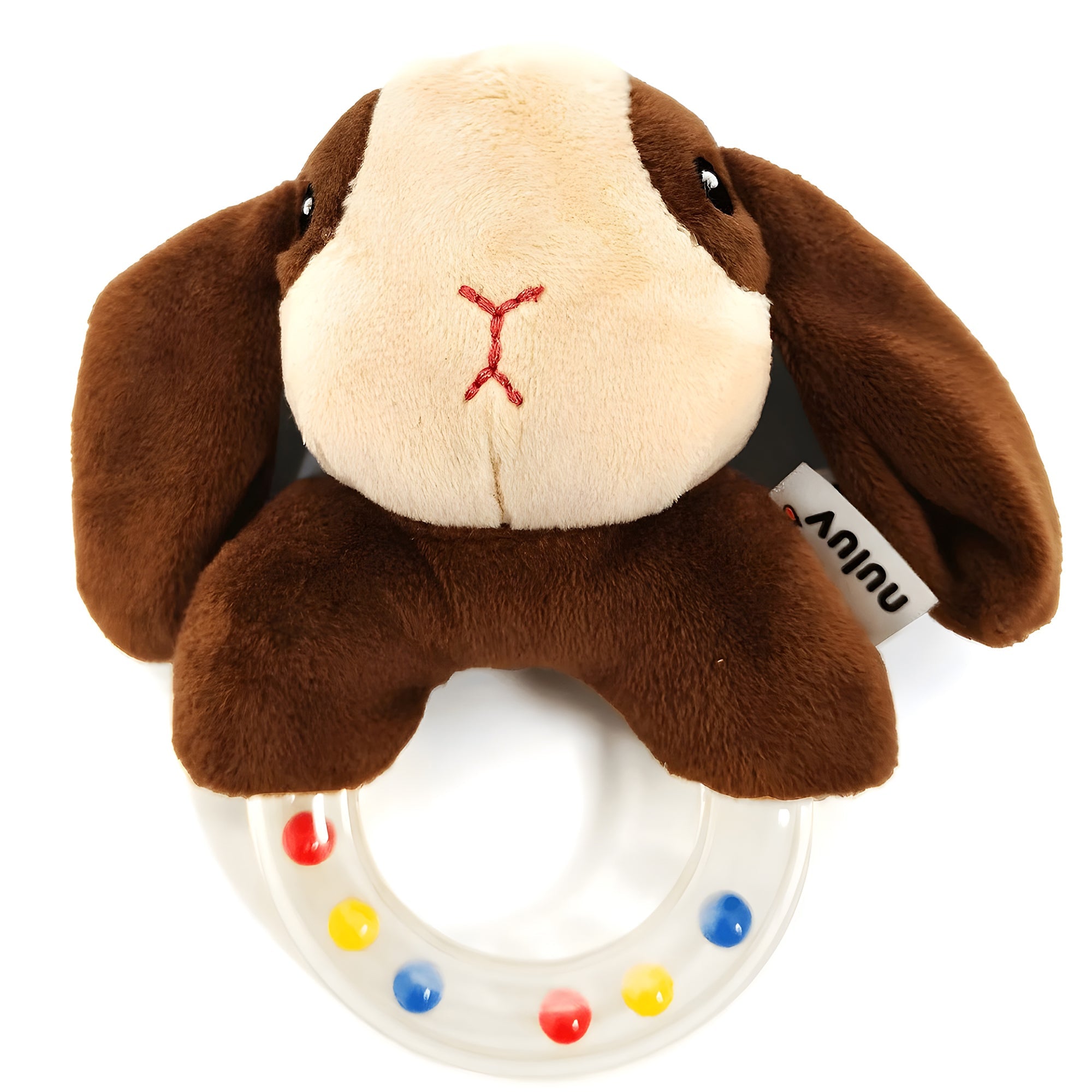 Nuluv Soft Toys Puppy Ring Rattle - NU - I - 0018