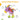 Nuluv - Rattle - Nuluv Sparkly Unicorn Soft Toys - NU - I - 0044