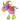Nuluv - Rattle - Nuluv Sparkly Unicorn Soft Toys - NU - I - 0044