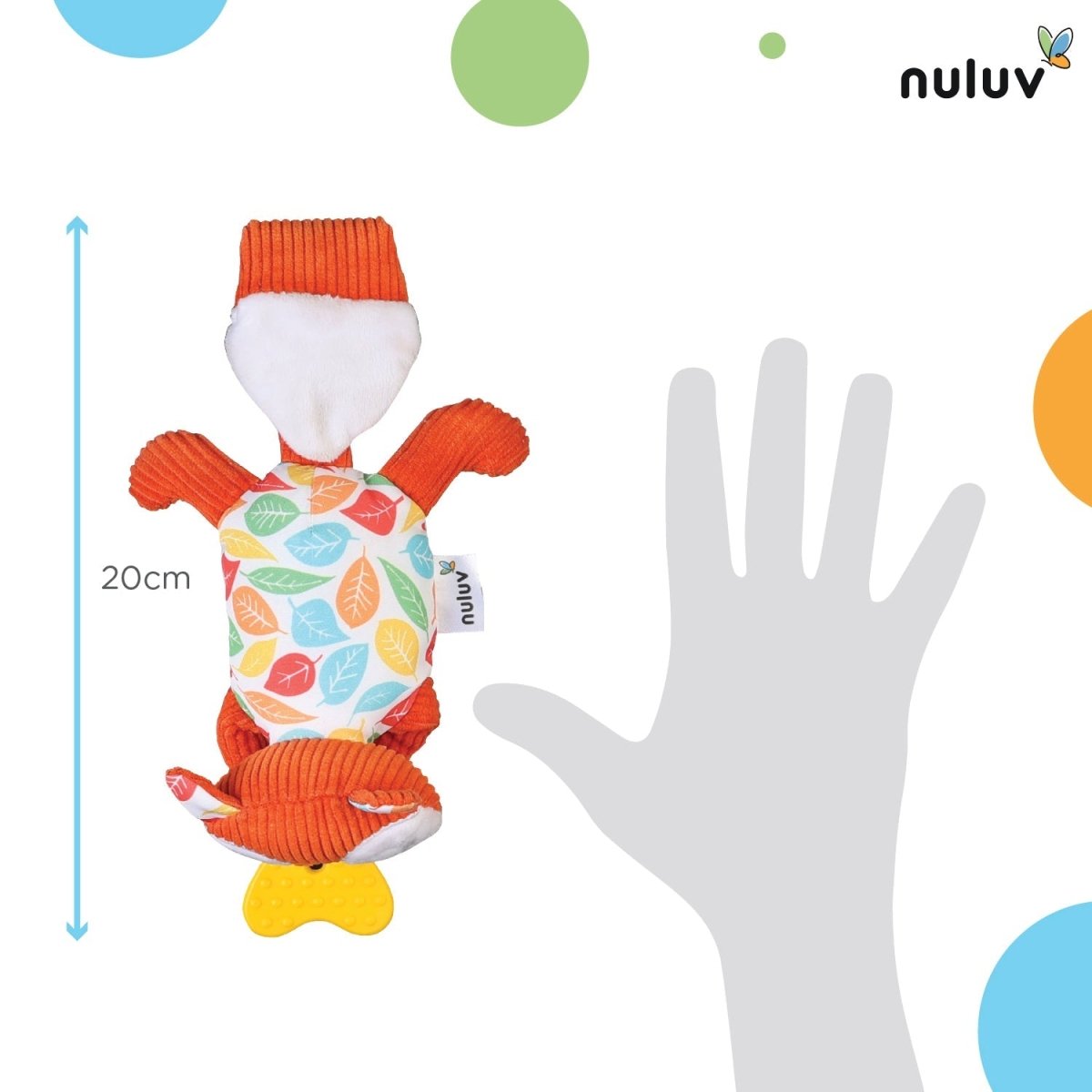 Nuluv Squirrel- Hanging cot stroller toy - NU-I-0002