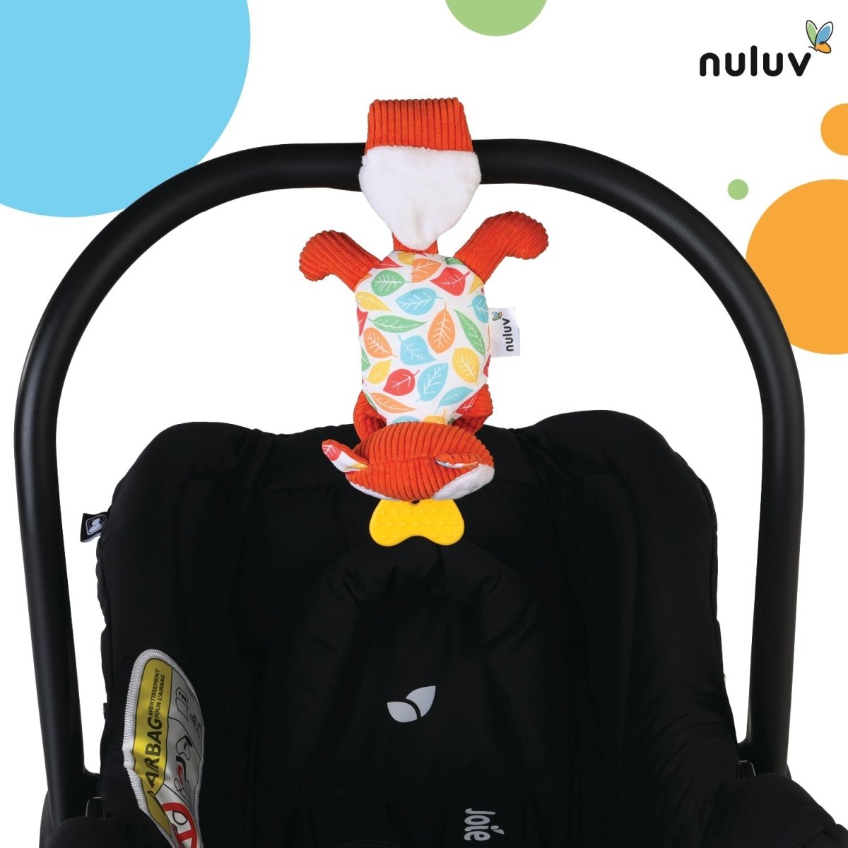 Nuluv Squirrel- Hanging cot stroller toy - NU-I-0002