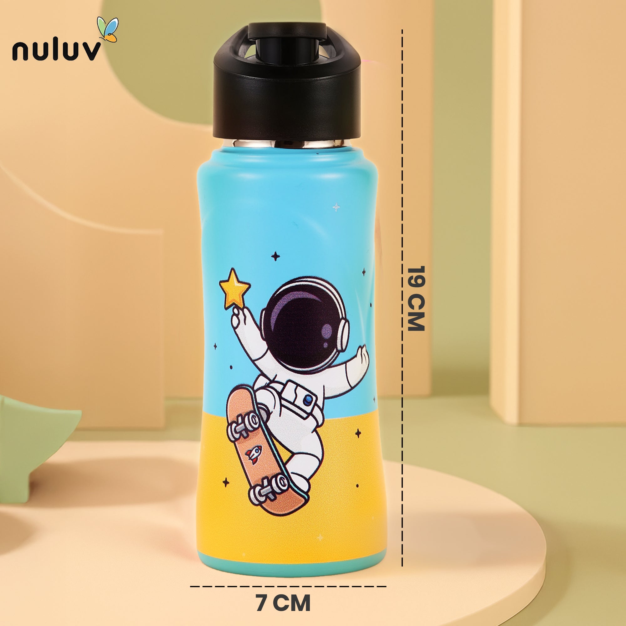 Nuluv - Sippers - Nuluv Steel Sport Sipper Space - NUL - SSSB - 005