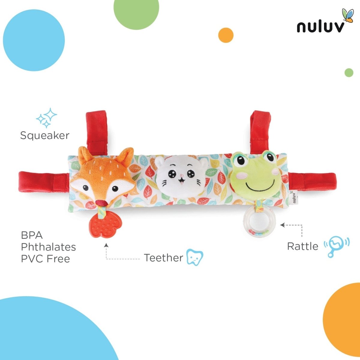 Nuluv Stroller- Cot Toy- Soft toy - NU-I-0013