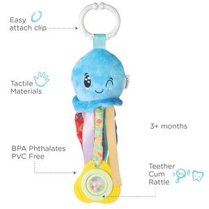Nuluv Waves Octopus- Hanging toy - NU-I-0001