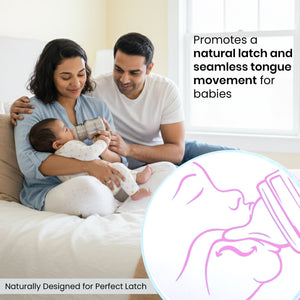 Nuluv Wide Neck Feeding Nipple | The Mom Store India - S Feeding