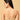 Model showing the back of beige coloured non-padded nursing and feeding bra from the mom store