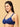 Nursing & Feeding Non Padded Bra - Blue - MSB - DI - BLU - 32B