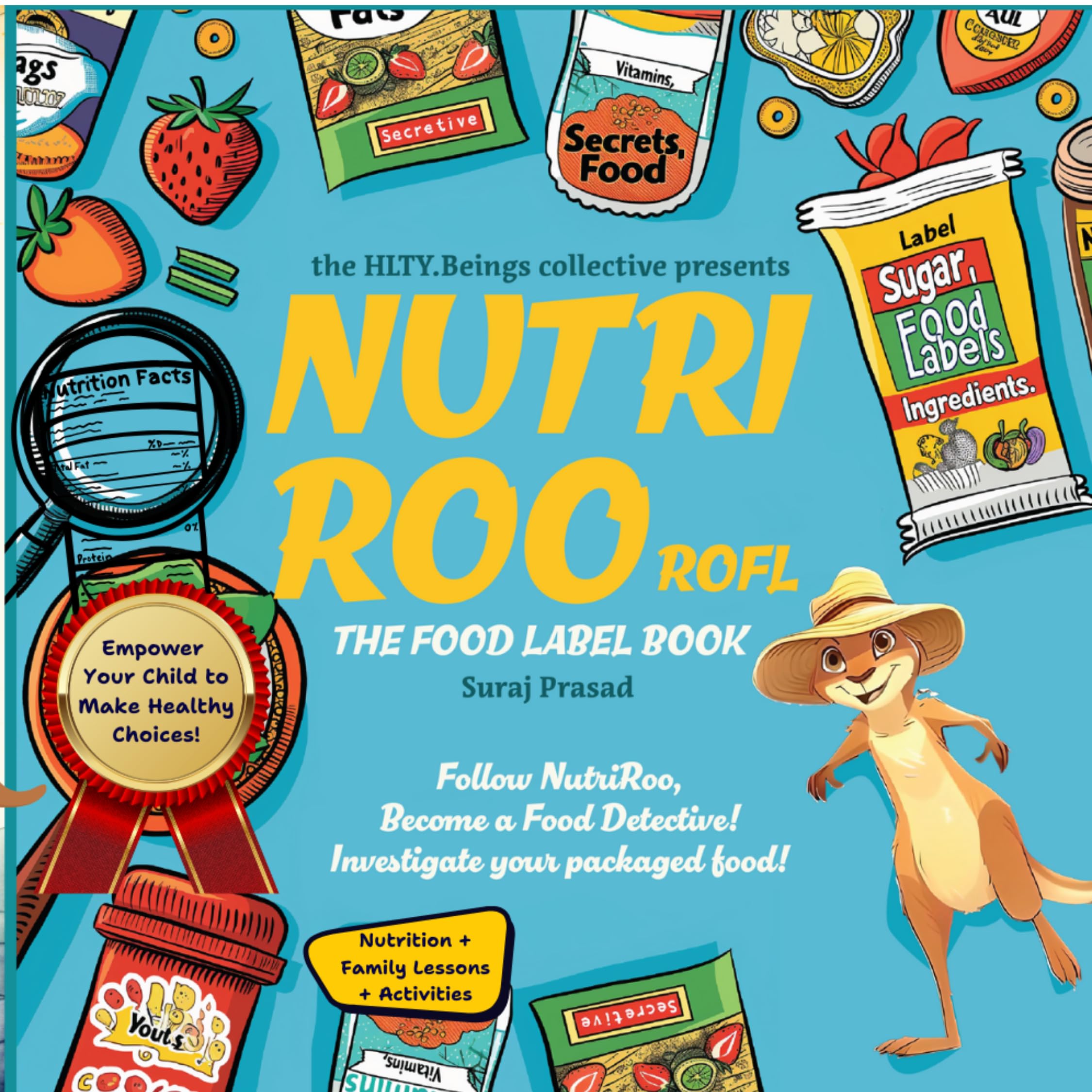 NutriRoo ROFL: The Food Label Book - HLTY - BK - ROFL - IN - 01 - TMS