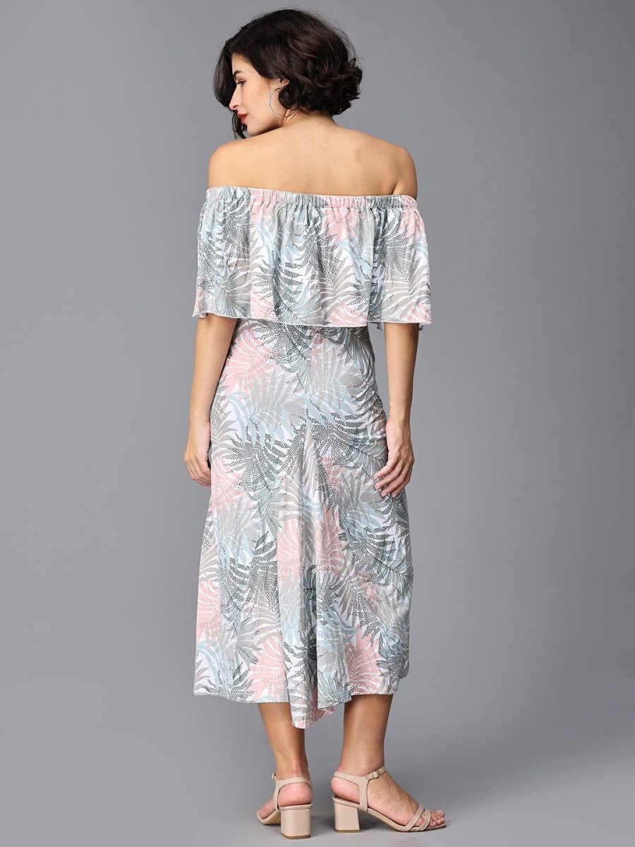 Oasis Tropical Maternity and Nursing Dress - DRS-FLPR-S