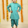 Oceanic Elegance Boys Dhoti Kurta Set