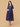 Off-Duty Navy Maternity And Nursing Dress - S Maternity Casual Dress