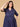Off-Duty Navy Maternity And Nursing Dress - S Maternity Casual Dress