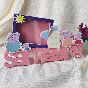 Oink Oink Peppa Photoframe - Little Surprise BoxOink Oink Peppa Photoframe