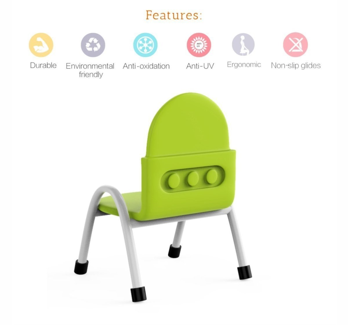 OK Play Robo Chair- Green - FTFF000488