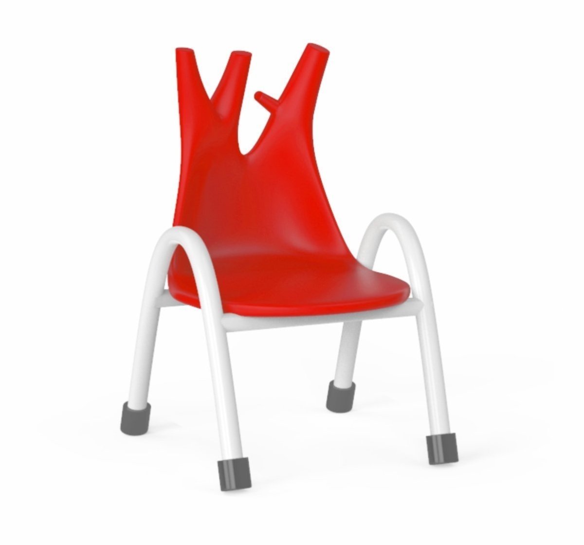 OK Play Trunk Chair - Red - FTFF000422