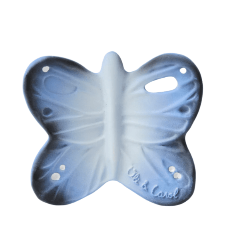 Oli & Carol Blues The Butterfly Chewy Teether - L_CHEWY_BUT_BLUE