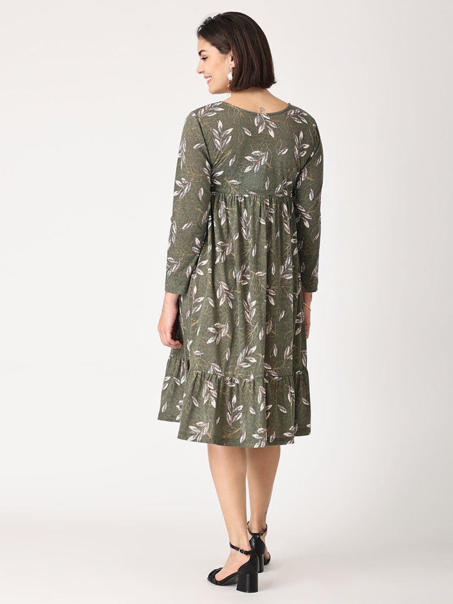 Olive Garden Maternity and Nursing Dress - DRS-OLVGN-S