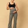 Olive Grey Glide Maternity Yoga Trackpants - PYJ - AN - GRYGL - S