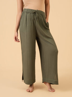 Olive My Dreams Maternity and Nursing Nightwear Set - Olive Maternity Nightwear Set