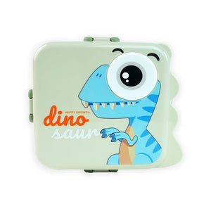 Olive One Eye Stainless Steel Lunch Box For Kids - Back To School