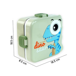 Olive One Eye Stainless Steel Lunch Box For Kids - Back To School