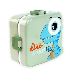 Olive One Eye Stainless Steel Lunch Box For Kids - Back To School