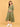 Olivious Maternity Wrap Dress angled full-length view showcasing layered asymmetrical hem and casual styling.