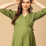 Olivious Maternity Wrap Dress - DRS - SK - OLIVIS - S