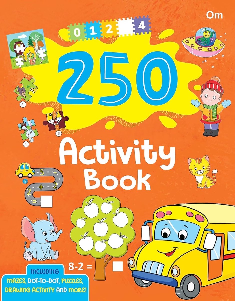Om Books International 250 Activity Book- 3 | The Mom Store
