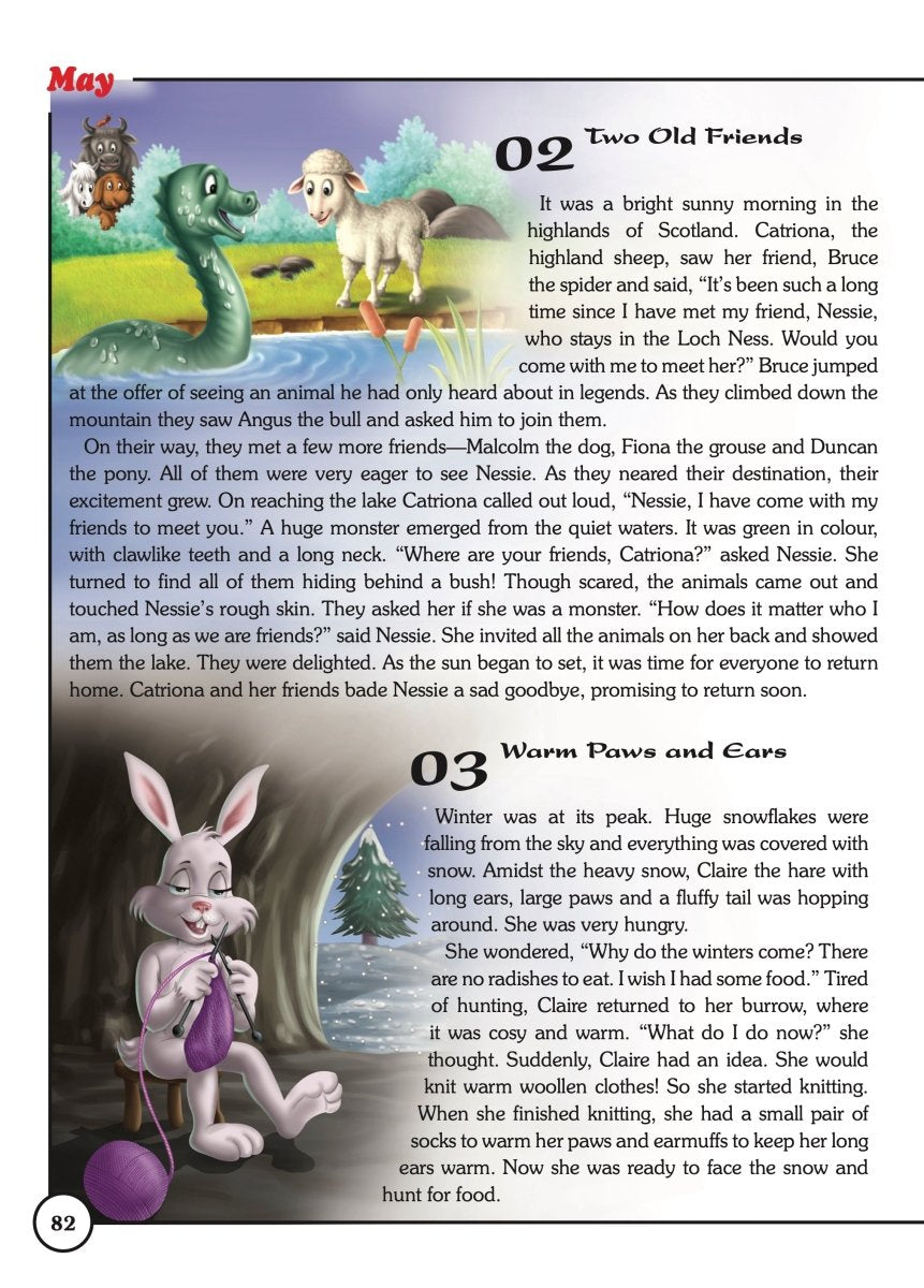 Om Books International 365 Animal Tales - 9788187107521