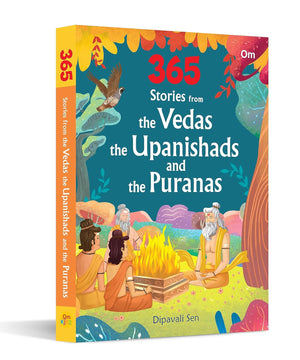 Om Books International 365 Stories from the Vedas, the Upanishads and the Puranas (English) - 9789352768646