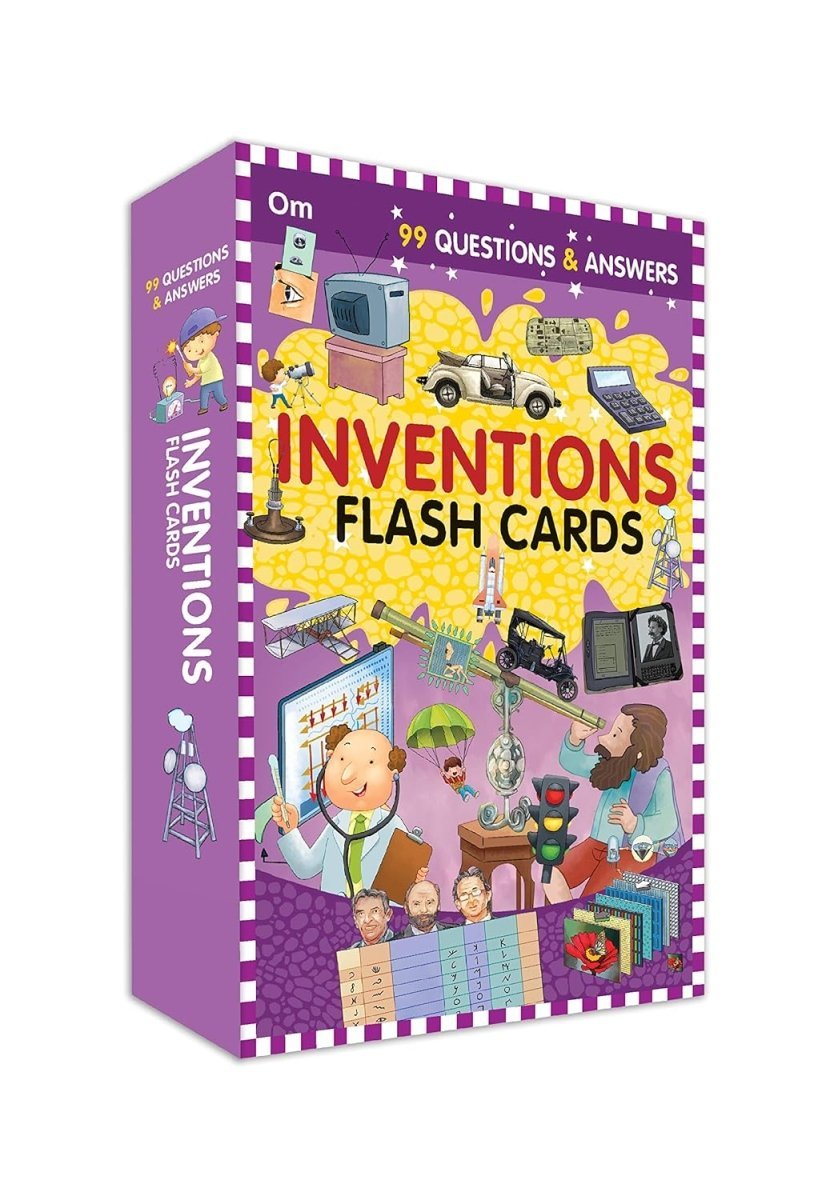 Om Books International 99 Questions and Answers Inventions Flash Cards - 9789352769162