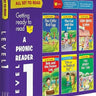 Om Books International A Phonic Reader - 3 Years to 6 years - Read aloud to children - Level 1 - Bedtime Stories ( Set of 6 story books packed in a gift box) - 9789384625764