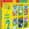 Om Books International All set to Read - A Phonic Reader - Level 2 - PHONICS READERS - 6 books in a Box: Box set - 9789384625771