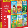 Om Books International All set to Read - Level 1 - Assisted reading with small sentences and pictures - READERS - 6 books in a Red Box - 9789385031052