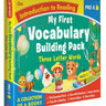 Om Books International All set to Read - Level Pre - K - My First Vocabulary Building Pack B (Three Letter Words) - READERS - Collection of 6 books - 9789386410214