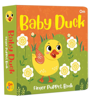 Om Books International Baby Duck Finger Puppet Book - 9789395701556