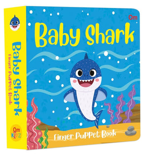 Om Books International Baby Shark Finger Puppet Book - 9789395701563