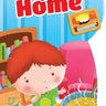 Om Books International Board Book: Safe at Home (Let's be Safe) - 9789386108012