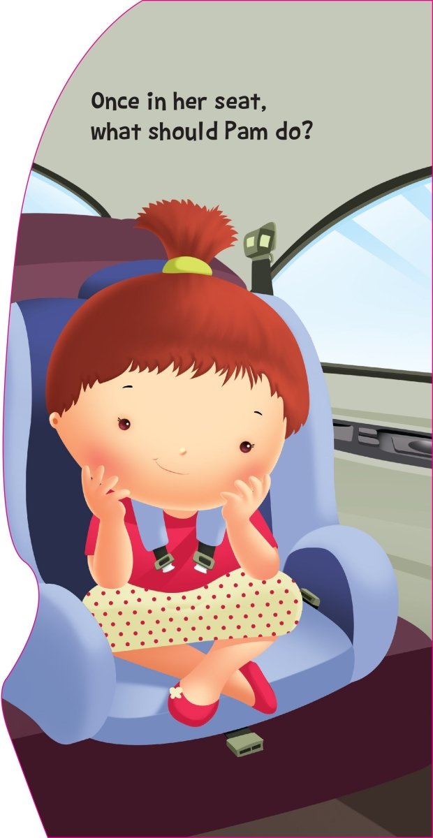 Om Books International Board Book: Safe in the Car (Let's be Safe) - 9789386108043