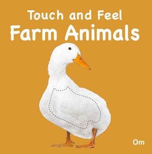 Om Books International Board Book-Touch and Feel: Farm Animals (Touch & Feel) - 9789382607915