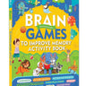 Om Books International Brain Games to Improve Memory Activity Book Level 3 Binder 2 - 9789353768607