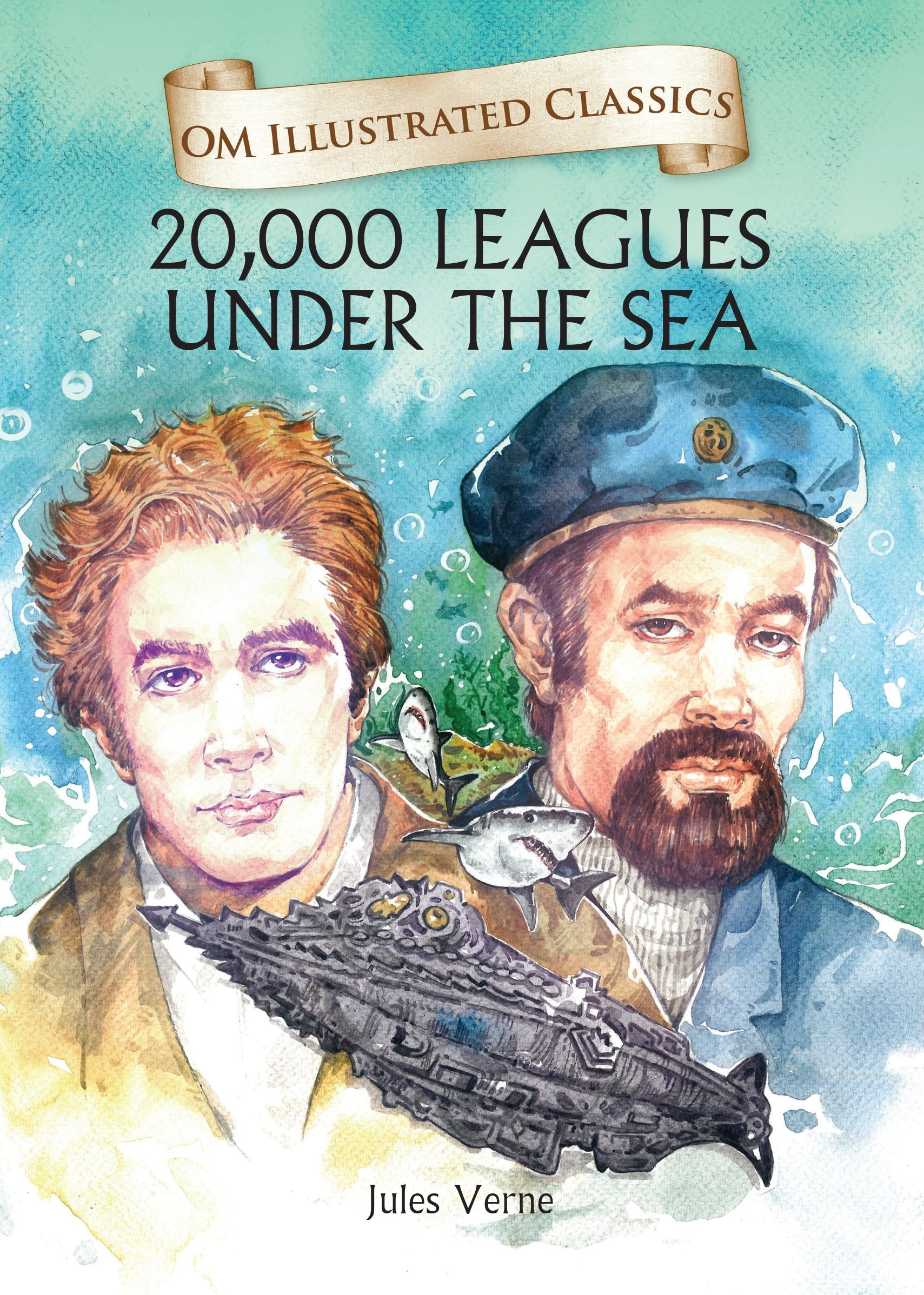 Om Books International Children Classics - 20,000 Leagues Under the Sea - 9789384225407